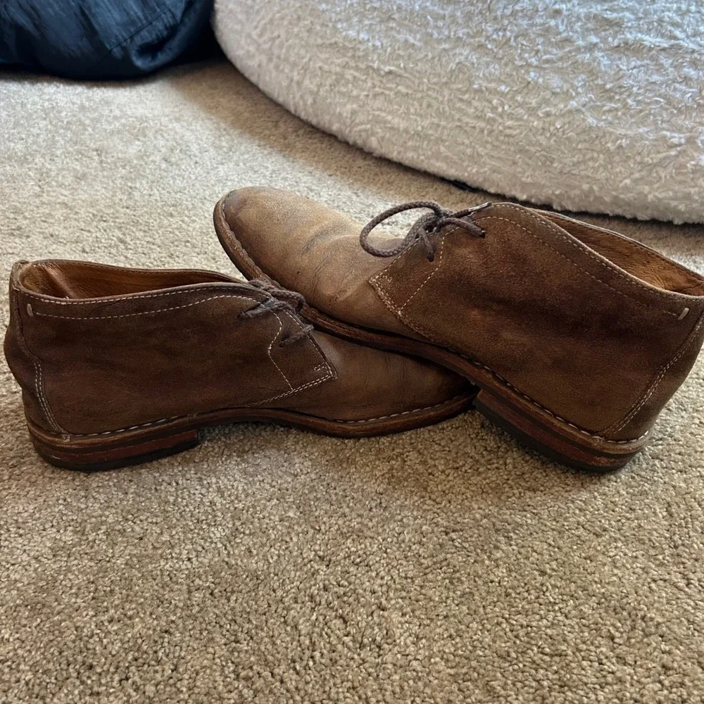 Trask Brady brown leather chukka boot Men's 9‎